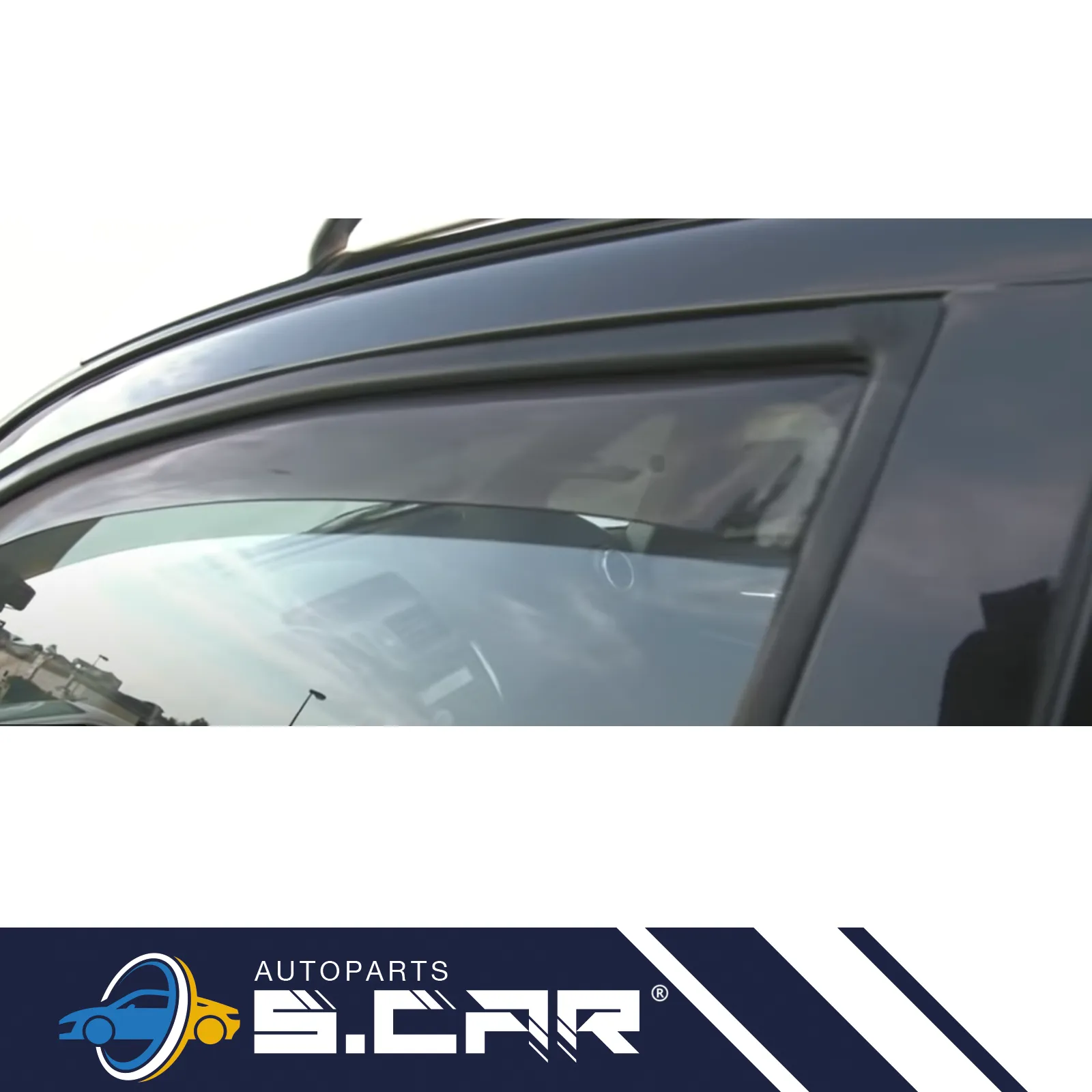 FARAD 2 Deflettori Antivento Per Hyundai Tucson 5P da 2021 Antiturbo Fume 14216M - immagine 6