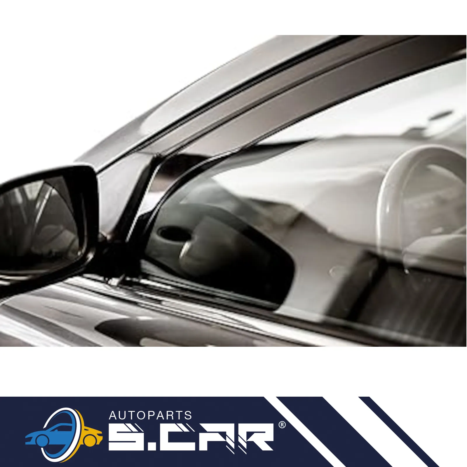 FARAD 2 Deflettori Aria Per A1 Sportback da 2019 Antivento Fume Ant Post 12756 - immagine 4