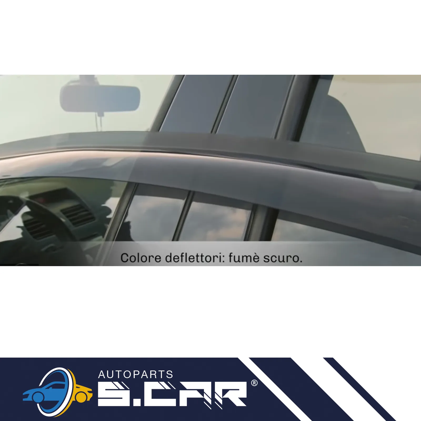 Farad 2 Deflettori Aria Per Golf VIII 8 Antivento Antiturbo Fume 12778 - immagine 4