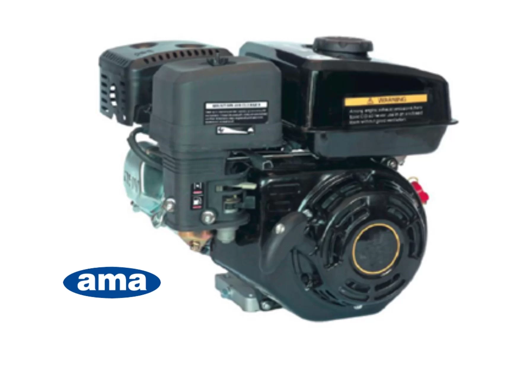 Motore a scoppio 4 tempi Benzina ama 6,5hp - immagine 2